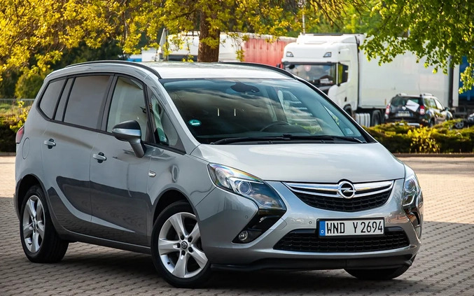 Opel Zafira cena 32900 przebieg: 169000, rok produkcji 2012 z Pyzdry małe 497